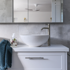 Pietra Bianca Sarah Above Counter Basin - Charcoal - PB3015-C