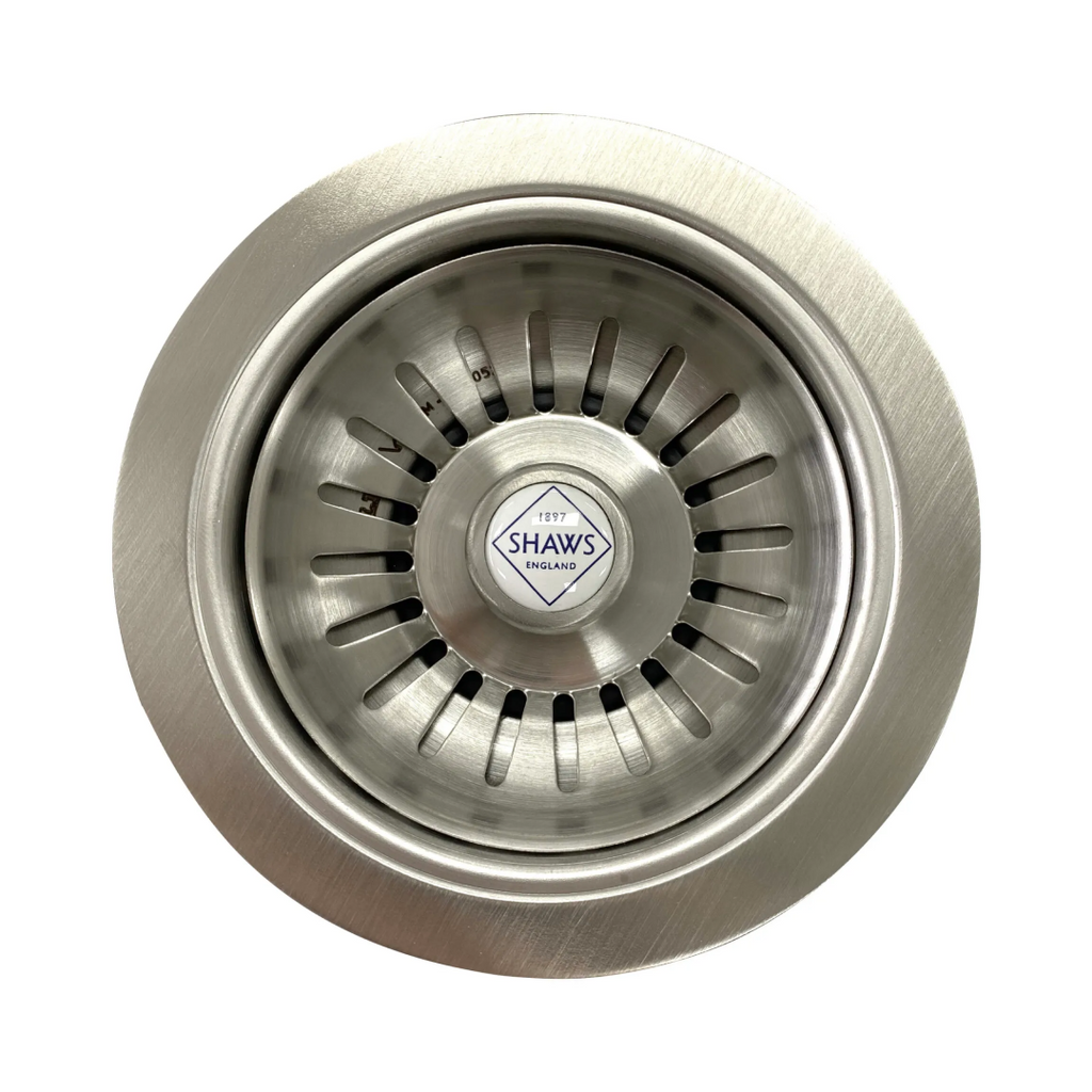 Shaws 90mm Basket Strainer - Brushed Nickel - FT2900048