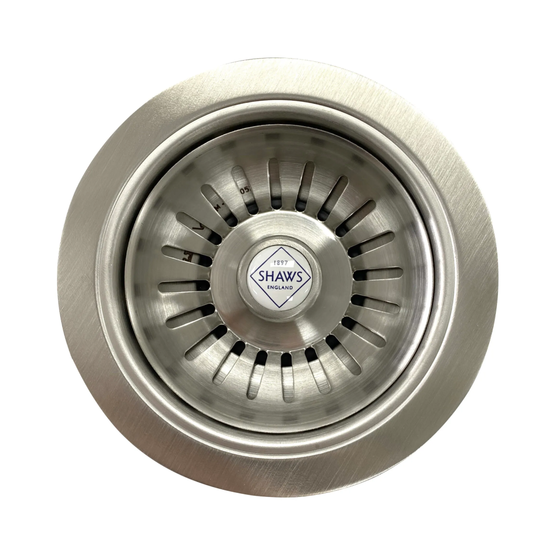 Shaws 90mm Basket Strainer - Brushed Nickel - FT2900048