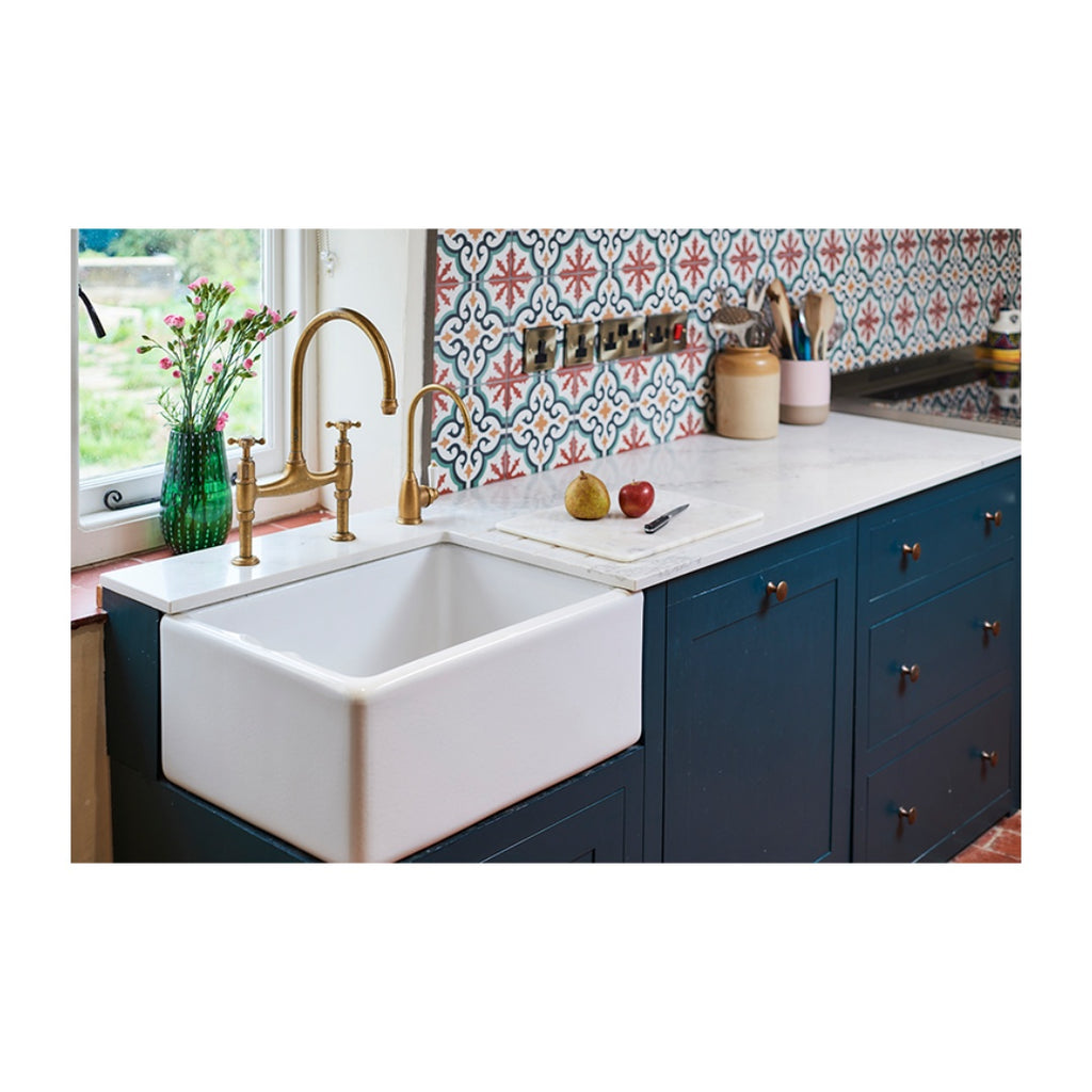 Shaws Belfast Fireclay Butler Sink - SCBE600WH