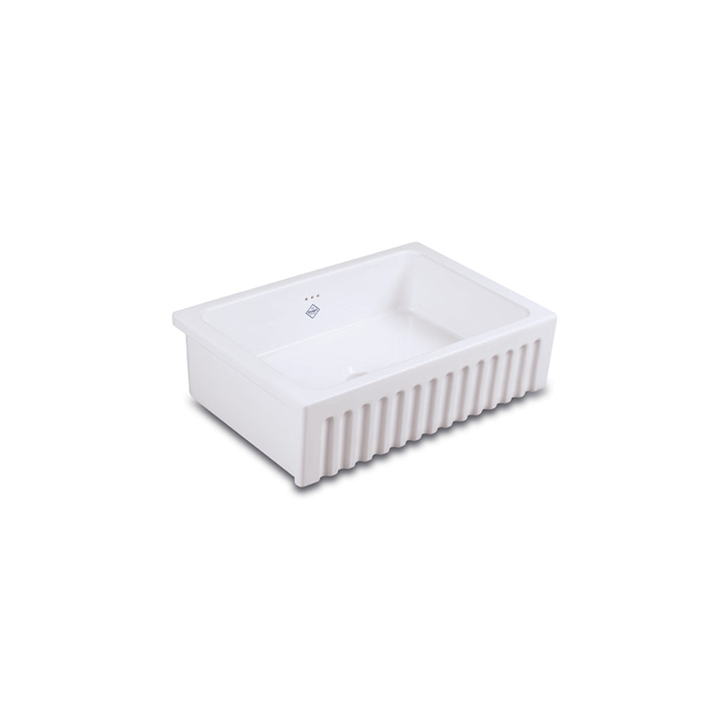 Shaws Bowland 800 Fireclay Butler Sink - BLF5312WH