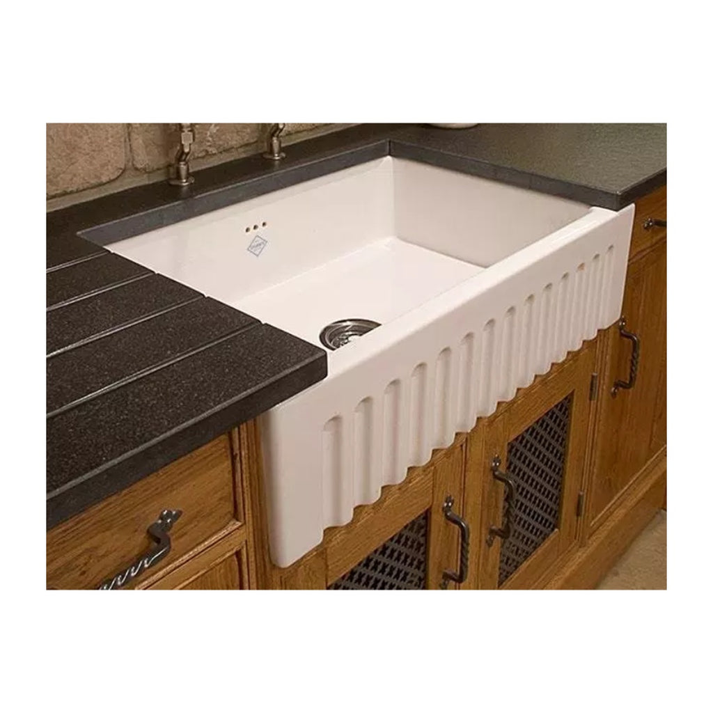 Shaws Bowland 800 Fireclay Butler Sink - BLF5312WH