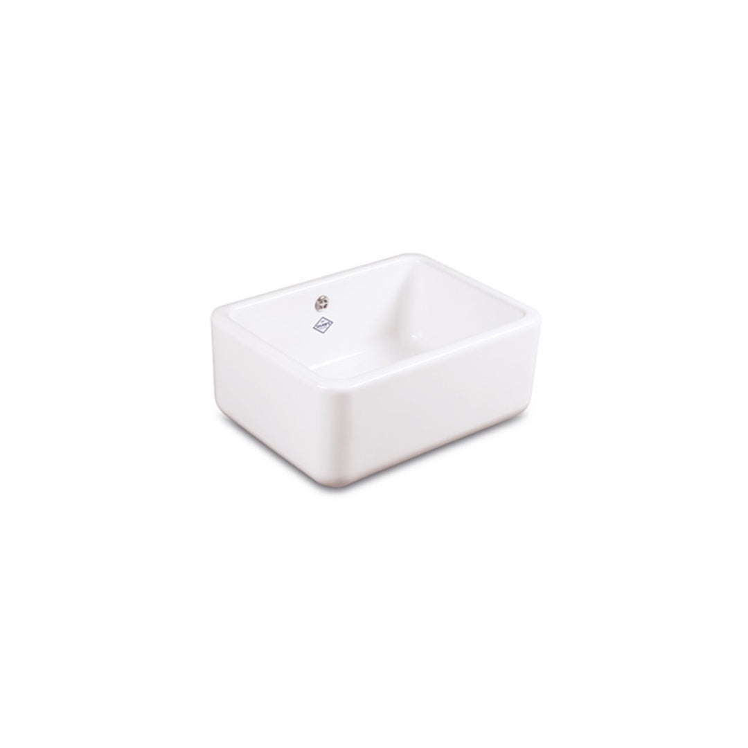 Shaws Butler 600 Fireclay Butler Sink - SCBU600WH