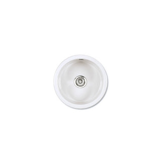 Shaws Round Single Bowl Butler Sink - SCRO460WH
