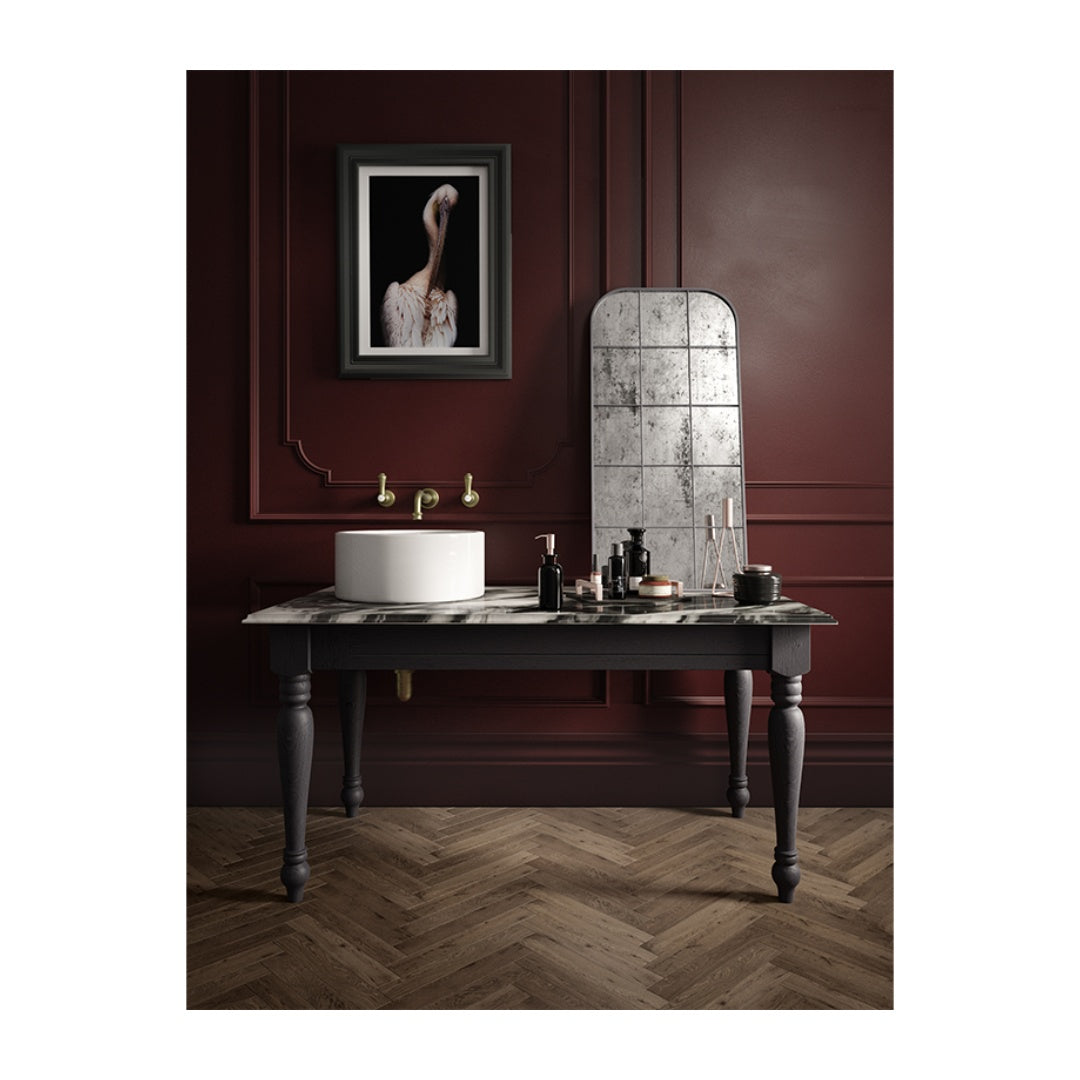 Shaws Round Single Bowl Butler Sink - SCRO460WH