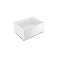 Shaws Shaker Single 600 Fireclay Butler Sink - SCSH600WH