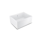 Shaws Shaker Single 600 Fireclay Butler Sink - SCSH600WH