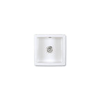 Shaws Square Single Bowl Butler Sink - SCSQ460WH