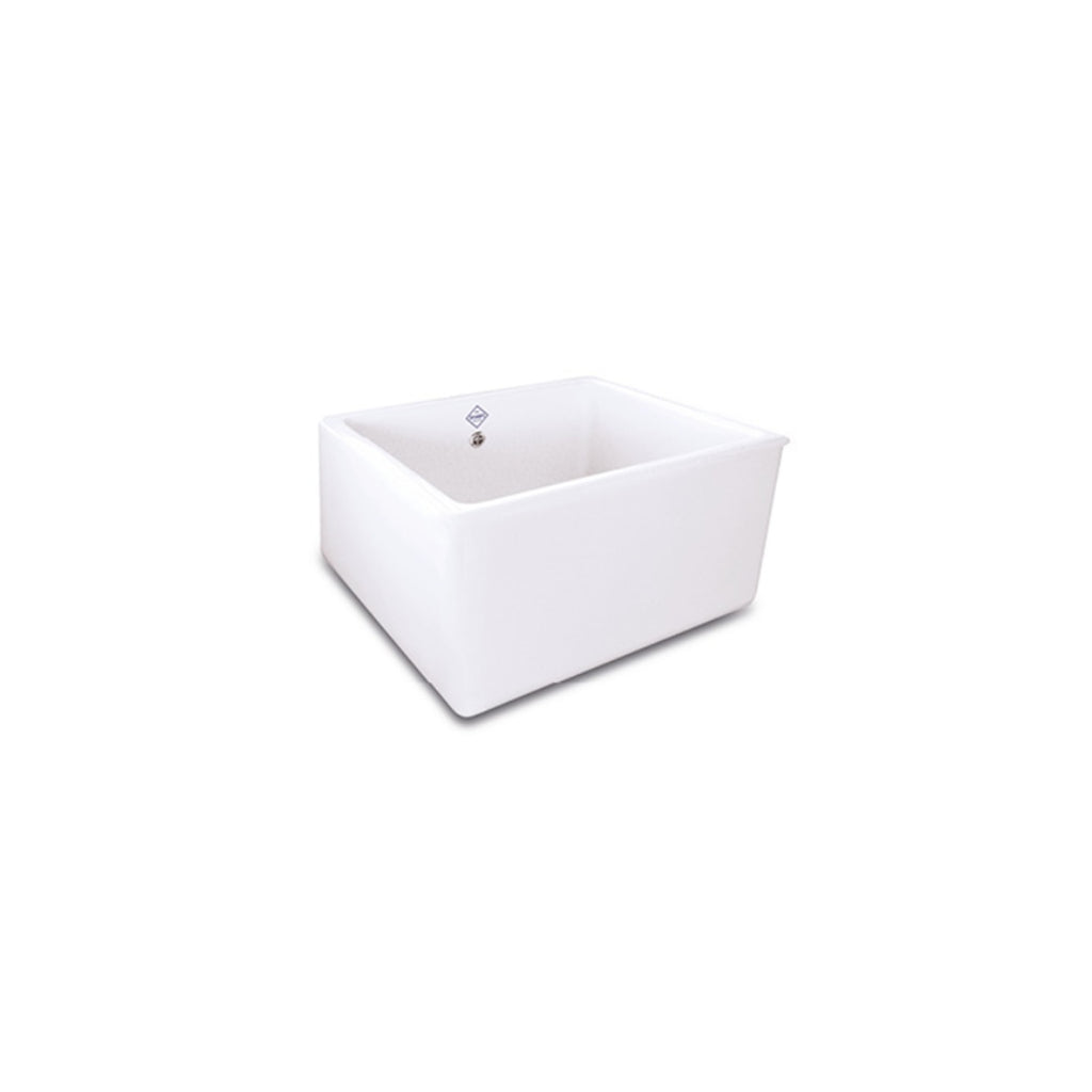 Shaws Whitehall Fireclay Butler Sink - SCWH600WH