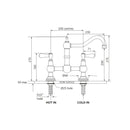 Shaws by Perrin & Rowe Hambleton Kitchen Tap - Chrome