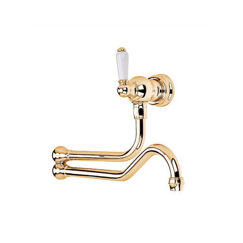 Shaws by Perrin & Rowe Pot Filler - Polished Brass