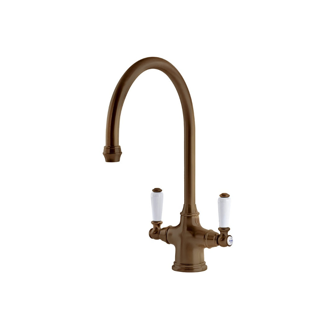 Shaws by Perrin & Rowe Ribble Kitchen Tap - English Bronze - AUSH.4460EBWPC