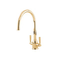 Shaws by Perrin & Rowe Silverdale Kitchen Tap - Polished Brass - AUSH.4861BR