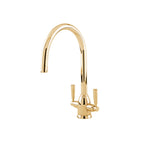 Shaws by Perrin & Rowe Silverdale Kitchen Tap - Polished Brass - AUSH.4861BR