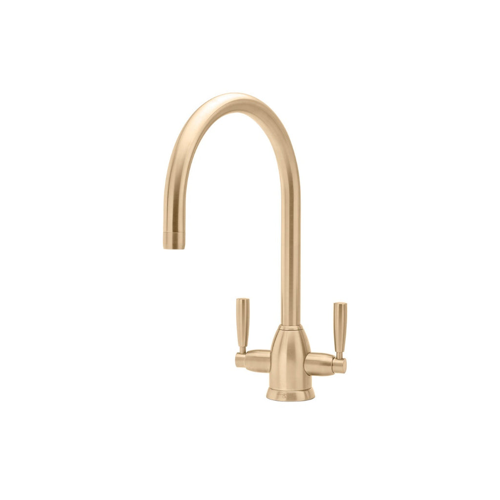 Shaws by Perrin & Rowe Silverdale Kitchen Tap - Satin Brass - AUSH.4861SB