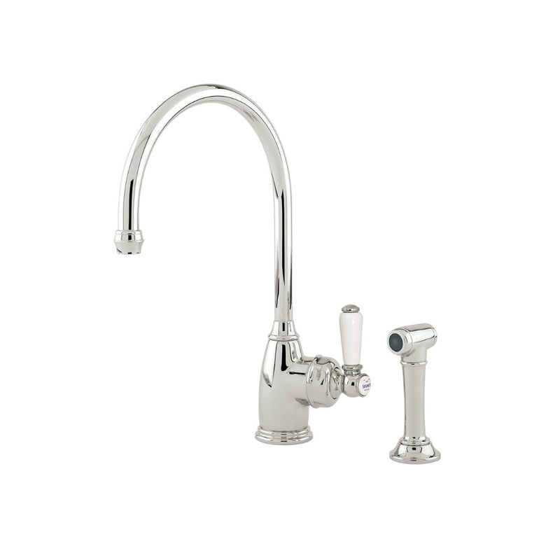 Shaws by Perrin & Rowe Yarrow Kitchen Mixer with Rinse - Nickel