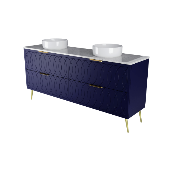 Timberline Sutherland House Deco Freestanding Vanity 1800mm