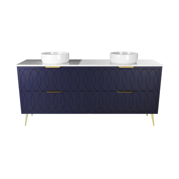 Timberline Sutherland House Deco Freestanding Vanity 1800mm