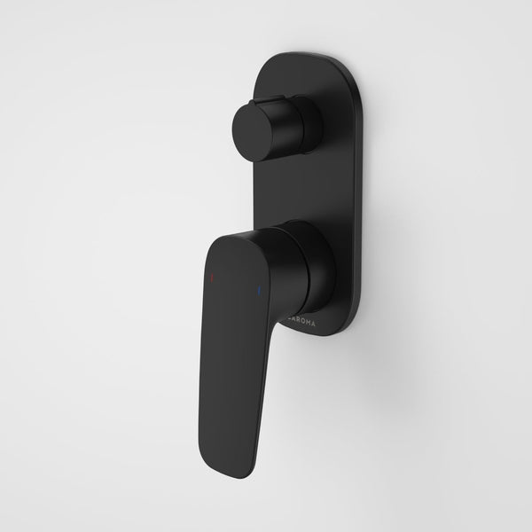Caroma Contura II Bath/Shower Diverter Mixer Includes Body - Matte Black