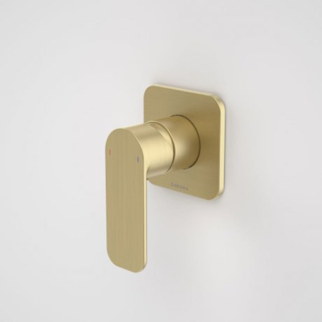 Caroma Luna Bath/Shower Mixer - Brushed Brass - 68184BB