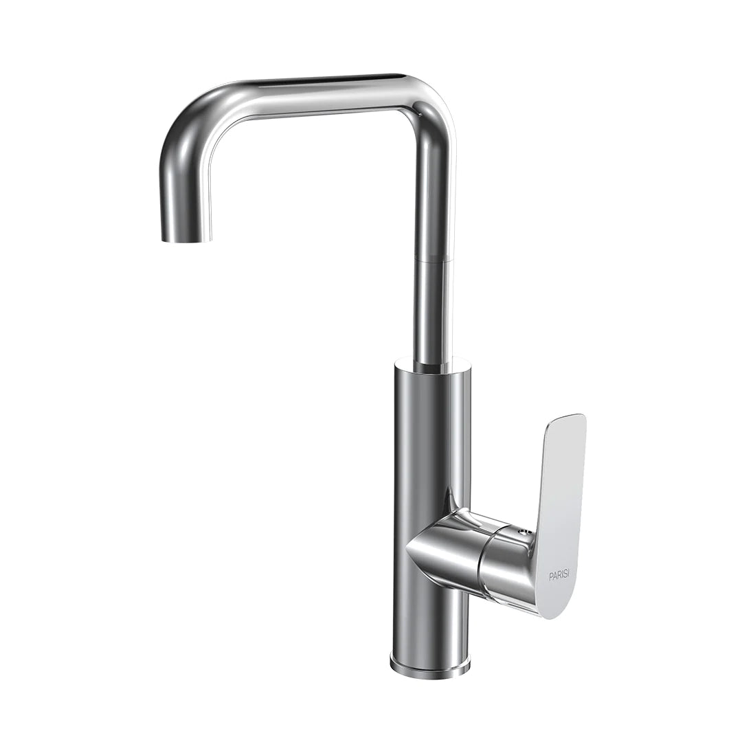 Parisi Slim II Square Kitchen Mixer - Chrome - S2.07-1HS