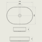 Marquis Avion 1200mm Wall Hung Vanity with Double Shelves - Avion 5 + Stadia Basin