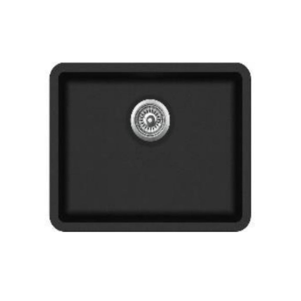 Sterling Neptune Single Bowl Sink SNEP03FBW-MB - Granite Matte Black