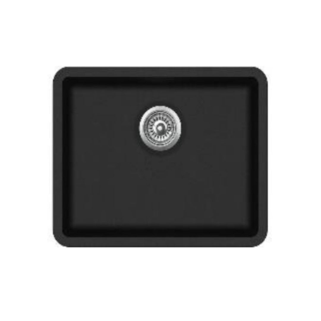 Sterling Neptune Single Bowl Sink SNEP03FBW-MB - Granite Matte Black