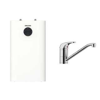 Stiebel Eltron SNU 5 Plus Water Heater + MES Lever Sink Mixer - 232381