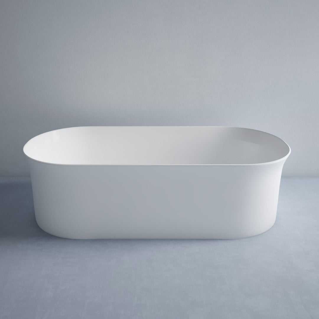 Studio Bagno Blast 1520 Freestanding Bath - Matte White - BL007/MW