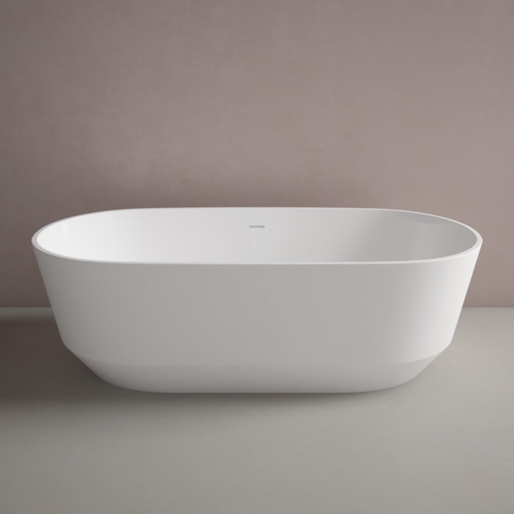 Studio Bagno Decus 1700 Freestanding Bath - Matte White - DEC007/MW