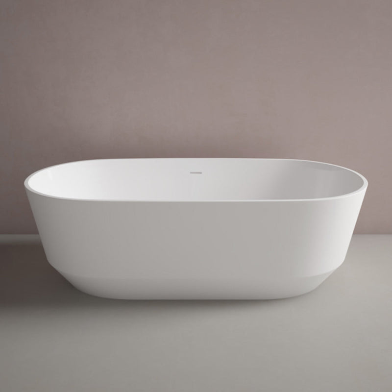 Studio Bagno Decus 1700 Freestanding Bath - Semi Gloss White
