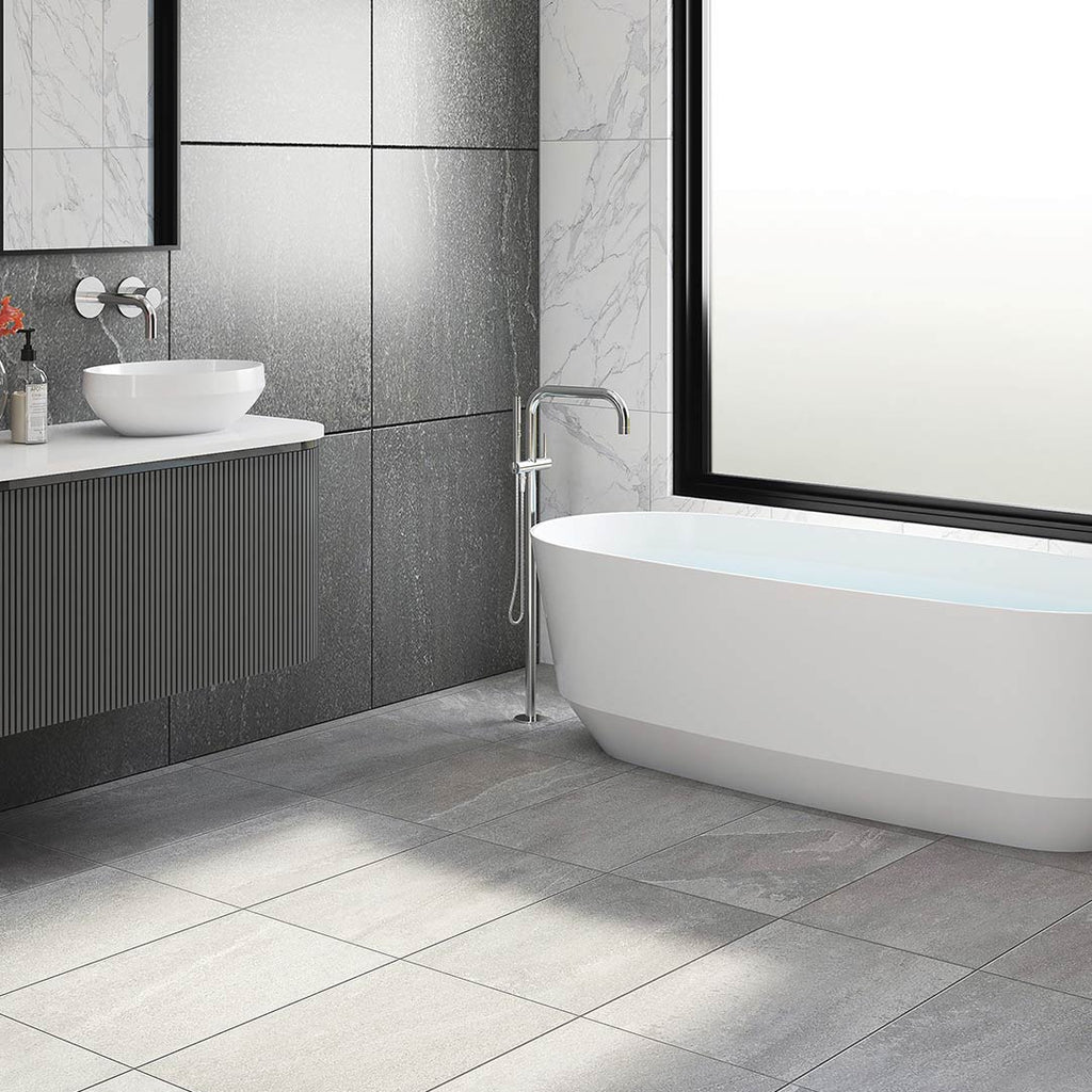Studio Bagno Decus 1700 Freestanding Bath - Matte White - DEC007/MW