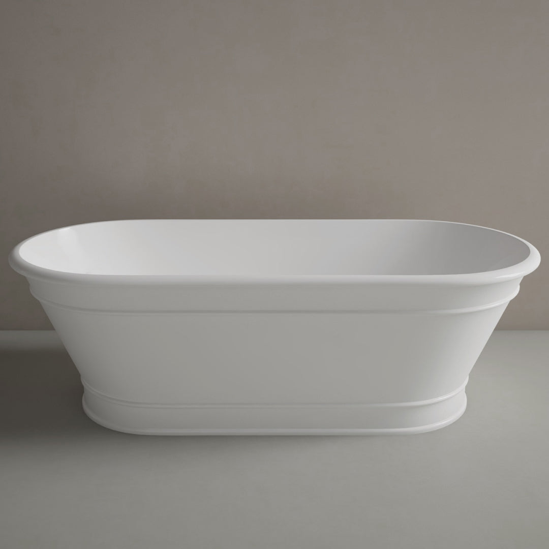 Studio Bagno Impero 1750 Freestanding Bath - Matte White - IMP007/MW