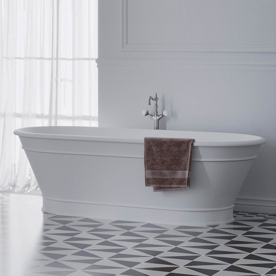 Studio Bagno Impero 1750 Freestanding Bath - Matte White - IMP007/MW