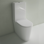 Studio Bagno Manhattan Hi Line Back To Wall Toilet Suite - Back Inlet - MHL001