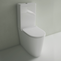Studio Bagno Manhattan Hi Line Back To Wall Toilet Suite - Bottom Inlet - MHL001BI
