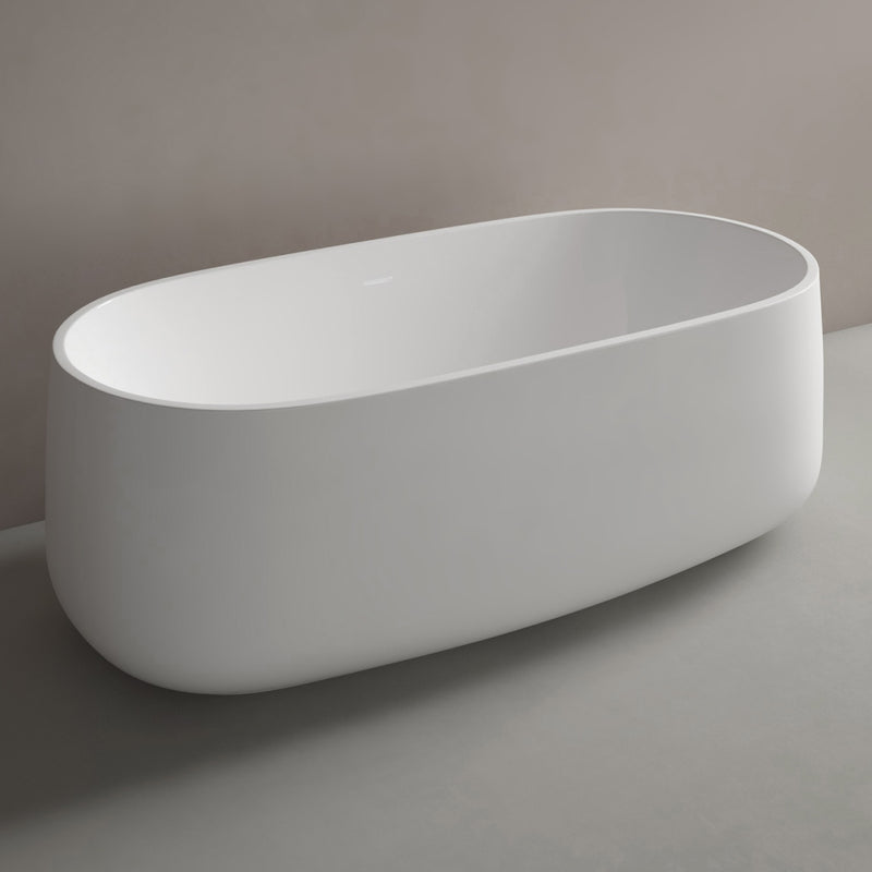 Studio Bagno Nur 1600 Freestanding Bath - Matte White