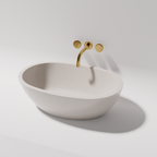 Pietra Bianca Sussana Above Counter Basin - White Matte - PB3004-WM