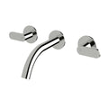 Sussex Duet 165 Wall Basin Tap Set - Chrome - DWBS165