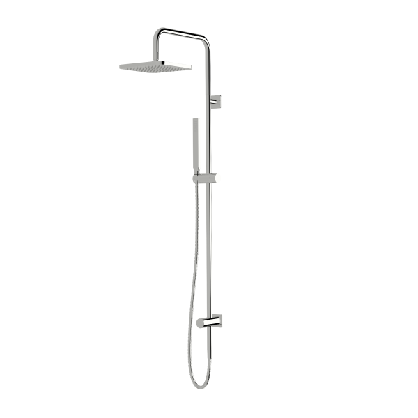 Sussex Suba Twin Rail Shower - Chrome - BTRS