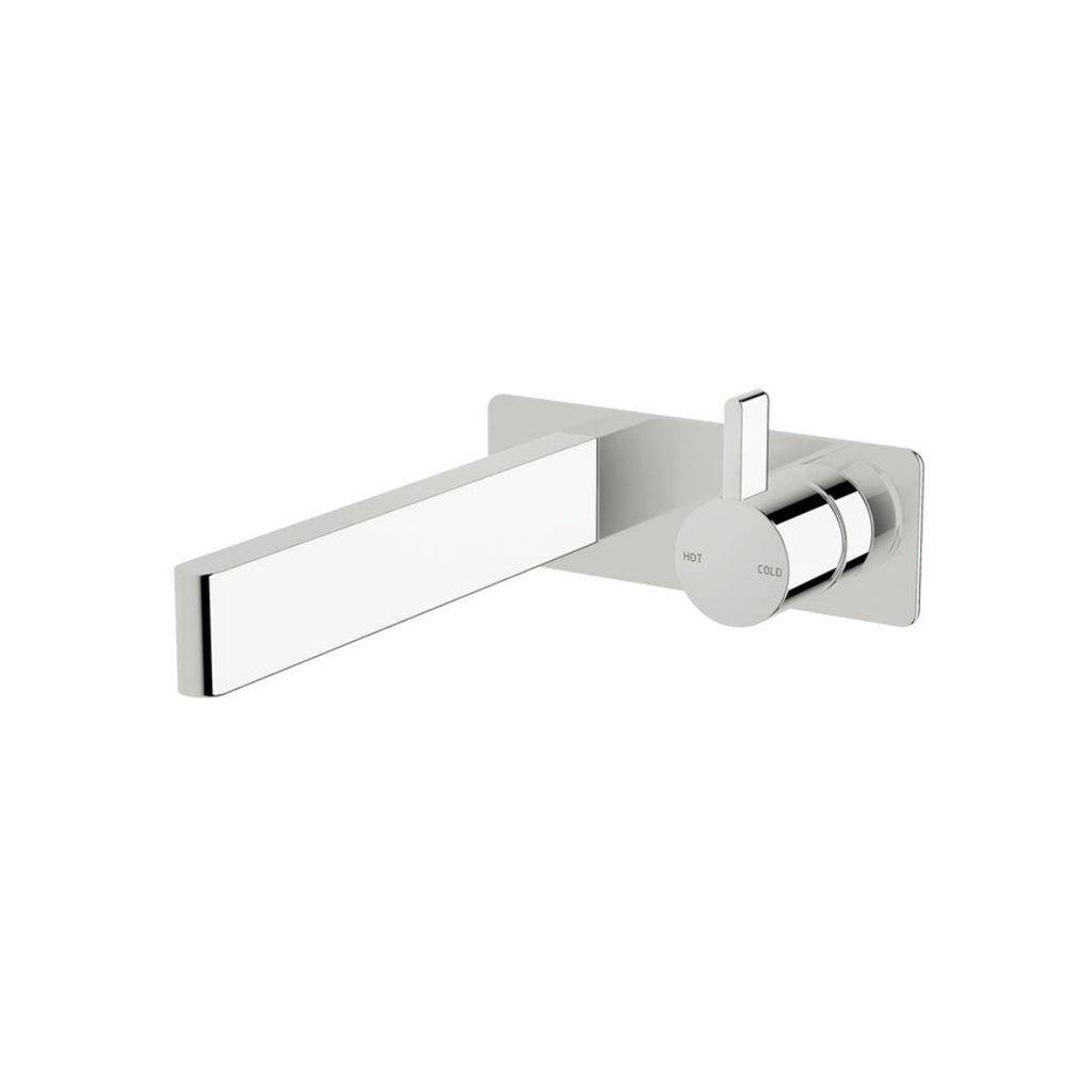 Sussex Calibre Wall Basin Mixer Spout System 200mm - Chrome - CWBMS200RH