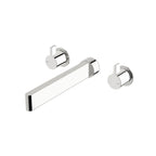 Sussex Calibre Wall Bath Set 225mm - Chrome - CBS225
