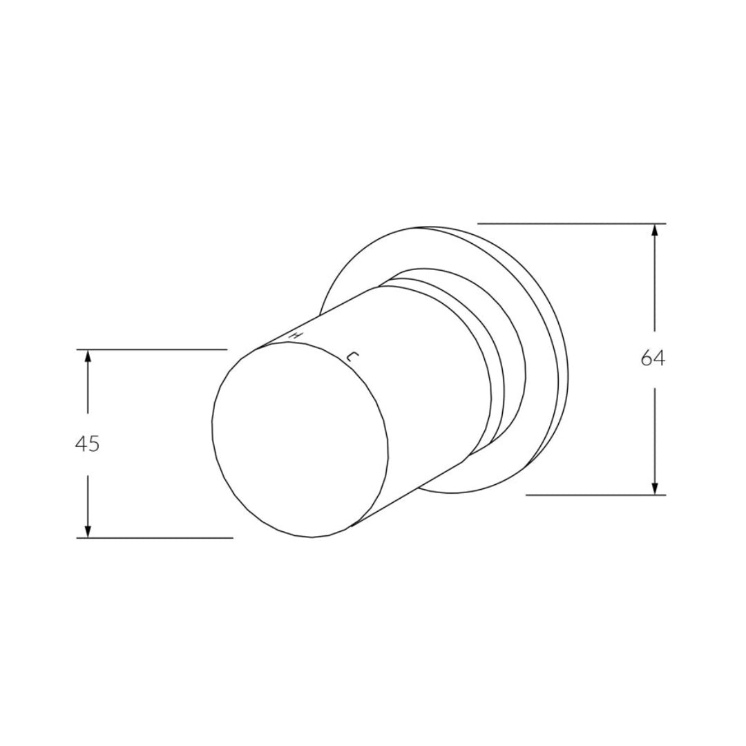 Sussex Circa Wall Mixer - Chrome - RWM