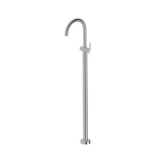 Sussex Voda Floormount Basin Mixer Curved - Chrome - VFMBMCT + SXFMMIK