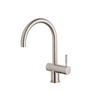 Sussex Voda Sink Mixer Curved RH Marine Grade Stainless Steel 316 - VSMCSSRH