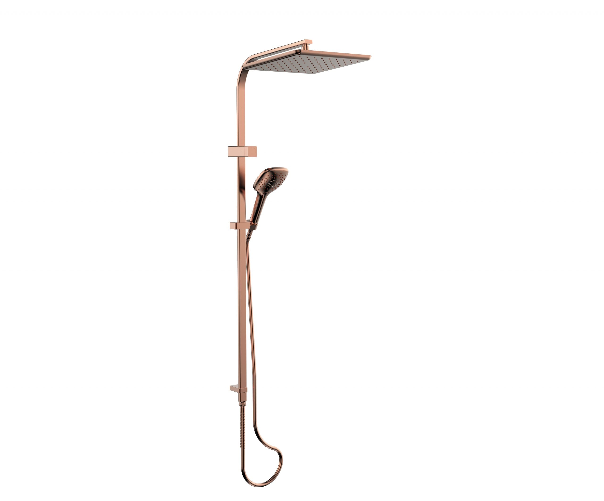 Greens - Skyla AirFlo™ Twin Rail Shower - Brushed Copper - 18690BC