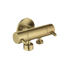 Linkware Dual Control Mini Cistern Cock - Brushed Gold - T115DBG
