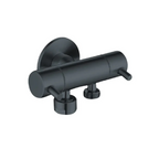 Linkware Dual Control Mini Cistern Cock - Gun Metal - T115DGM