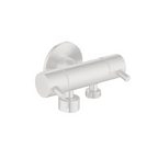 Linkware Dual Control Mini Cistern Cock - White - T115DW